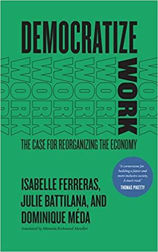 Book cover for Democratize Work