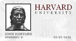 Harvard ID card