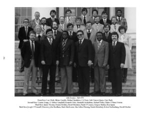 Group photo of Trade Union Fellows Class of Fall 1979