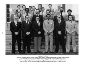 Group photo of Trade Union Fellows Class of Fall 1980