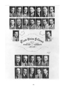 Group photo of Trade Union Fellows Class of 1949 - 8th class