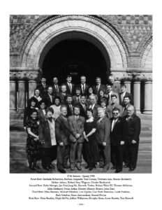 Group photo of Trade Union Fellows Class of 1998