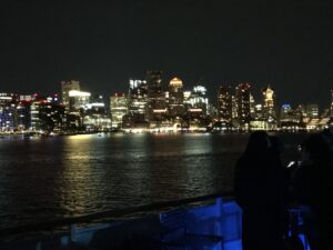 view of Boston from boat