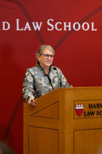 Sharon Block talking