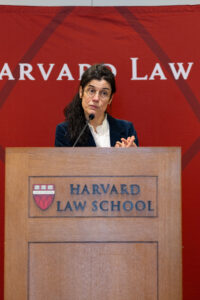 Isabelle Ferreras talking