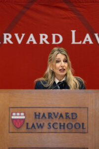 Minister Diaz Perez talking