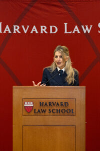 Minister Diaz Perez talking