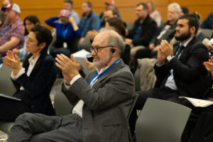 David Weil clapping